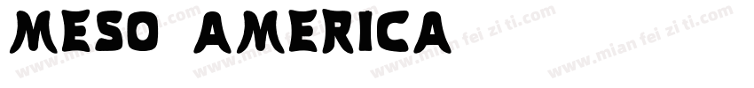 Meso America字体转换